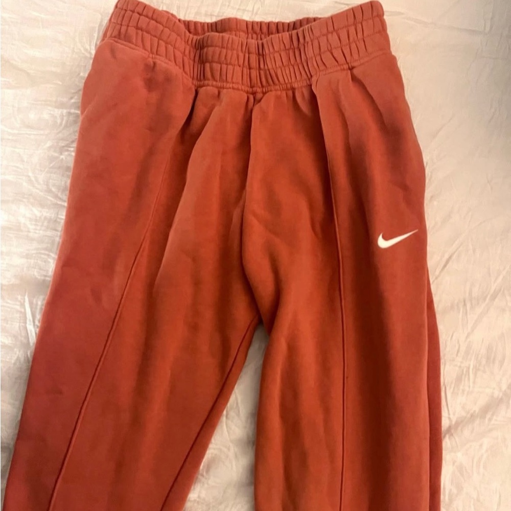 Burnt Orange Nike sweatpants